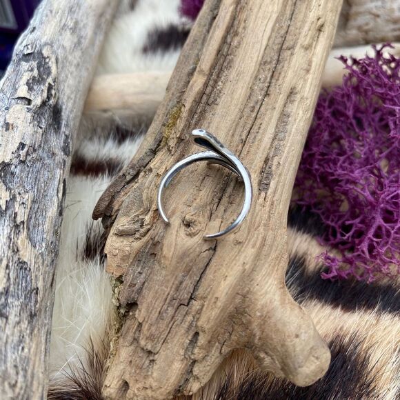 Snake sterling silver toe/midi ring - Picture 5 of 5